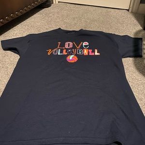 Short sleeve volley ball shirt